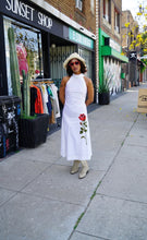 Load image into Gallery viewer, Vintage Rose Embroidered Dress