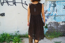 Load image into Gallery viewer, 80's Sheer Polka Dot Dress
