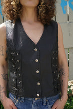 Load image into Gallery viewer, 80&#39;s Leather Vest
