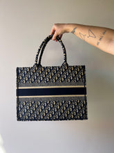 Load image into Gallery viewer, MEDIUM "DIOR" BOOK TOTE