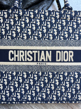 Load image into Gallery viewer, MEDIUM "DIOR" BOOK TOTE