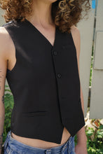 Load image into Gallery viewer, 90's tuxedo vest