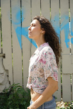 Load image into Gallery viewer, 80&#39;s button down floral top

