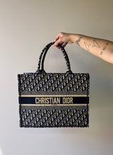 Load image into Gallery viewer, MEDIUM "DIOR" BOOK TOTE