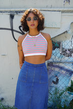 Load image into Gallery viewer, Y2K STRIPED HALTER
