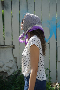 Silk headscarf
