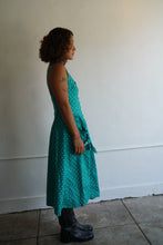 Load image into Gallery viewer, Polka Dot Green Dress