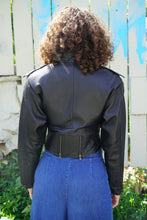 Load image into Gallery viewer, 80&#39;s Leather Jacket
