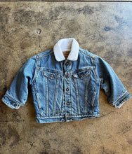 Load image into Gallery viewer, Levi's Orange Tab - Faux Shearling Denim Jacket - TODDLER