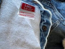 Load image into Gallery viewer, Levi's Orange Tab - Faux Shearling Denim Jacket - TODDLER