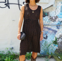 Load image into Gallery viewer, 80's Sheer Polka Dot Dress