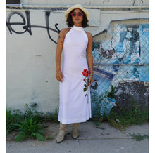 Load image into Gallery viewer, Vintage Rose Embroidered Dress