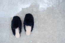 Load image into Gallery viewer, Helmut Lang furry mules