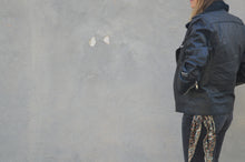Load image into Gallery viewer, Deadwood Recycled Leather Motorcycle Jacket