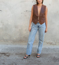 Load image into Gallery viewer, 90's Leather Vest