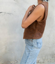 Load image into Gallery viewer, 90's Leather Vest