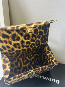 Vintage Leopard Box Bag