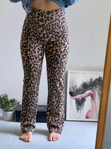 Reformation Leopard Trouser