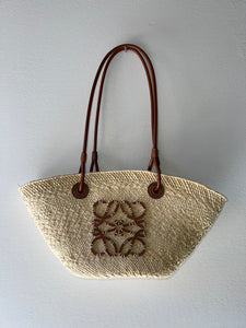 Loewe small anagram basket bag