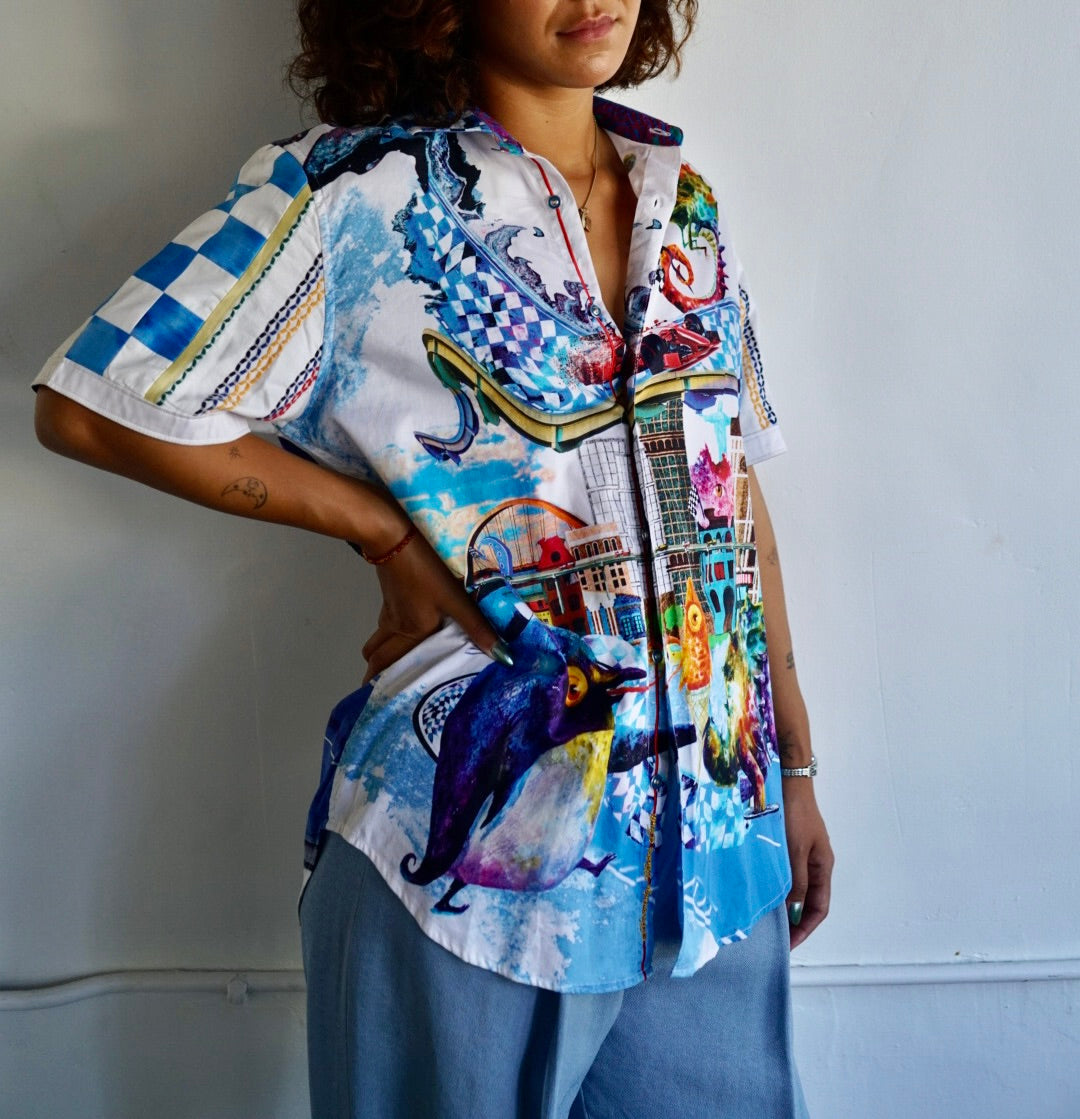 ☆Robert Graham キャプテン・グラハム グラフィックTシャツ☆ Robert Graham Limited Edition || *Rare Find – Bklynaffair