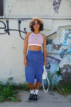 Load image into Gallery viewer, 80&#39;S DENIM SKIRT
