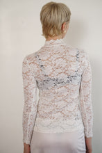 Load image into Gallery viewer, Y2K Lace Turtleneck
