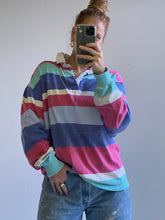 Load image into Gallery viewer, 90’s striped polo
