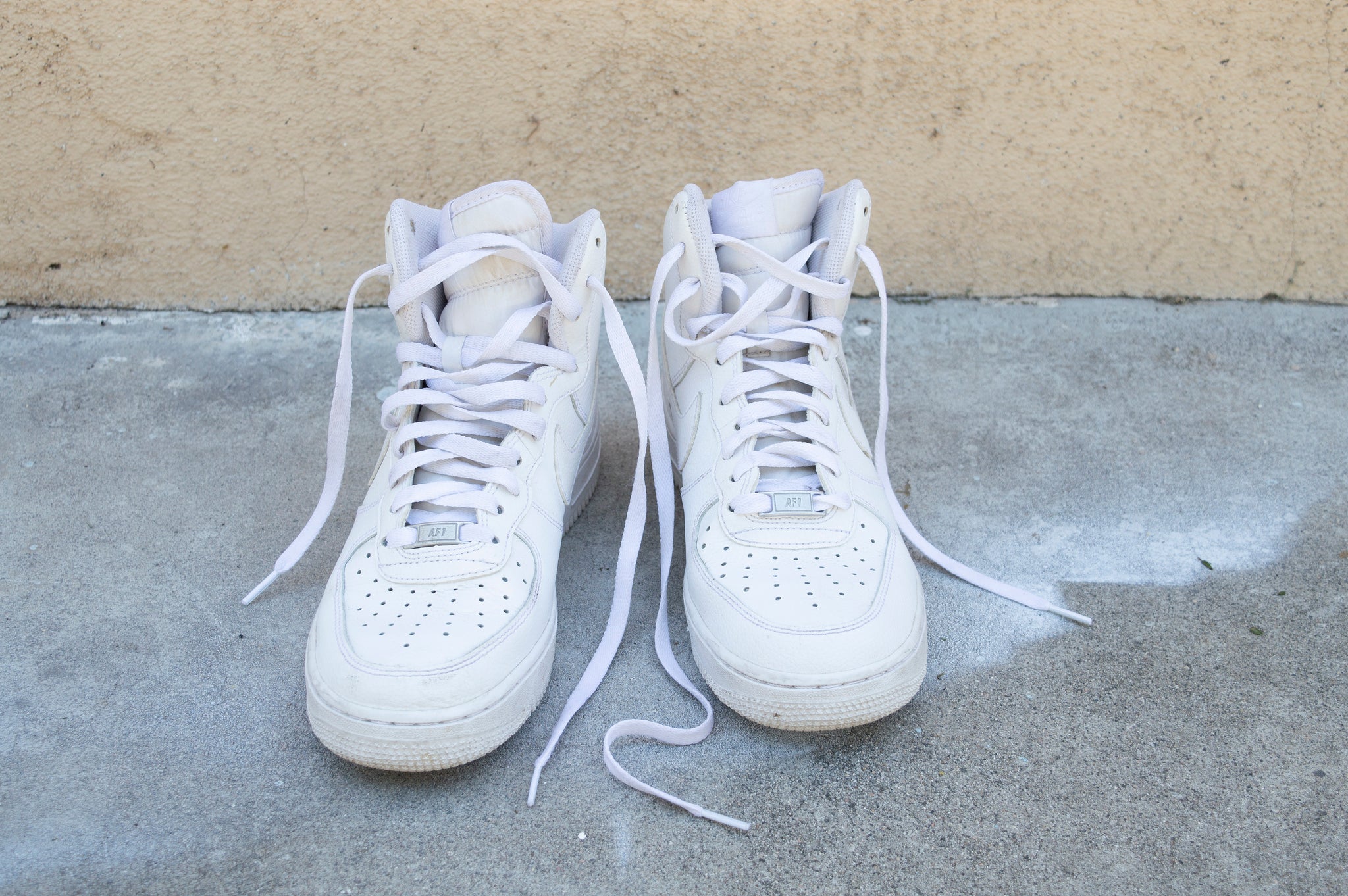 Air force 1 clearance high top no strap