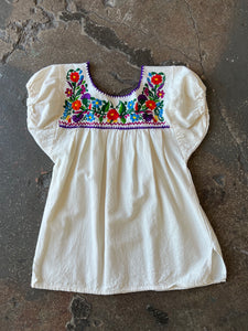 70's Traditional Mexican Embroidered Blusa