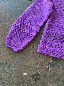 70's Purple Knit Sweater