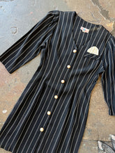Load image into Gallery viewer, 80&#39;s Beau Monde Pinstripe Suitdress

