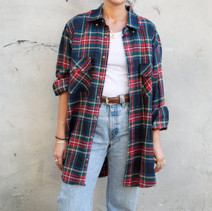 90's oversized flannel